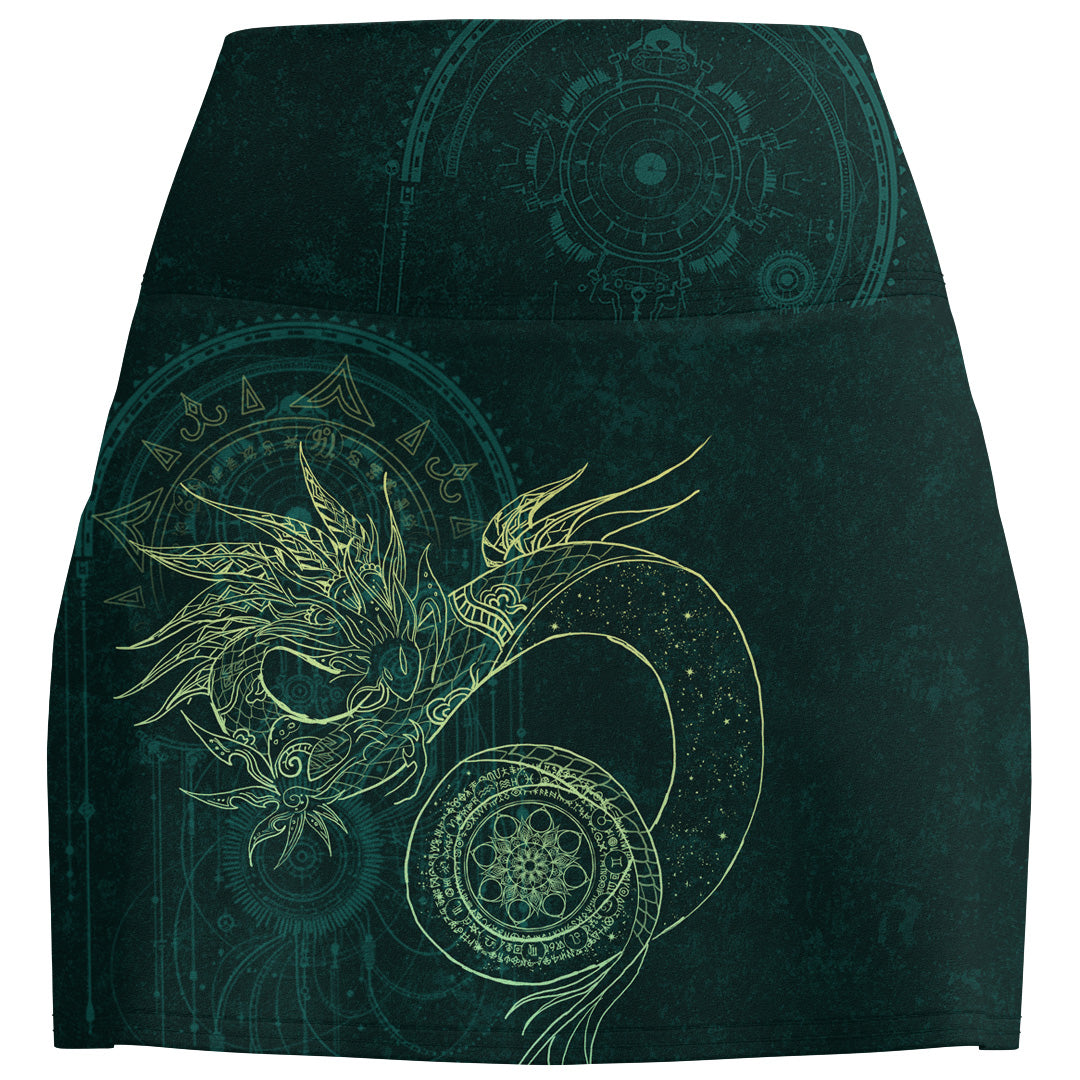 Celestial Dragon Athletic Skort