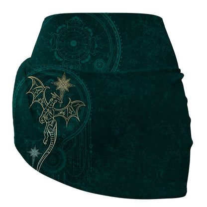 Celestial Dragon Athletic Skort