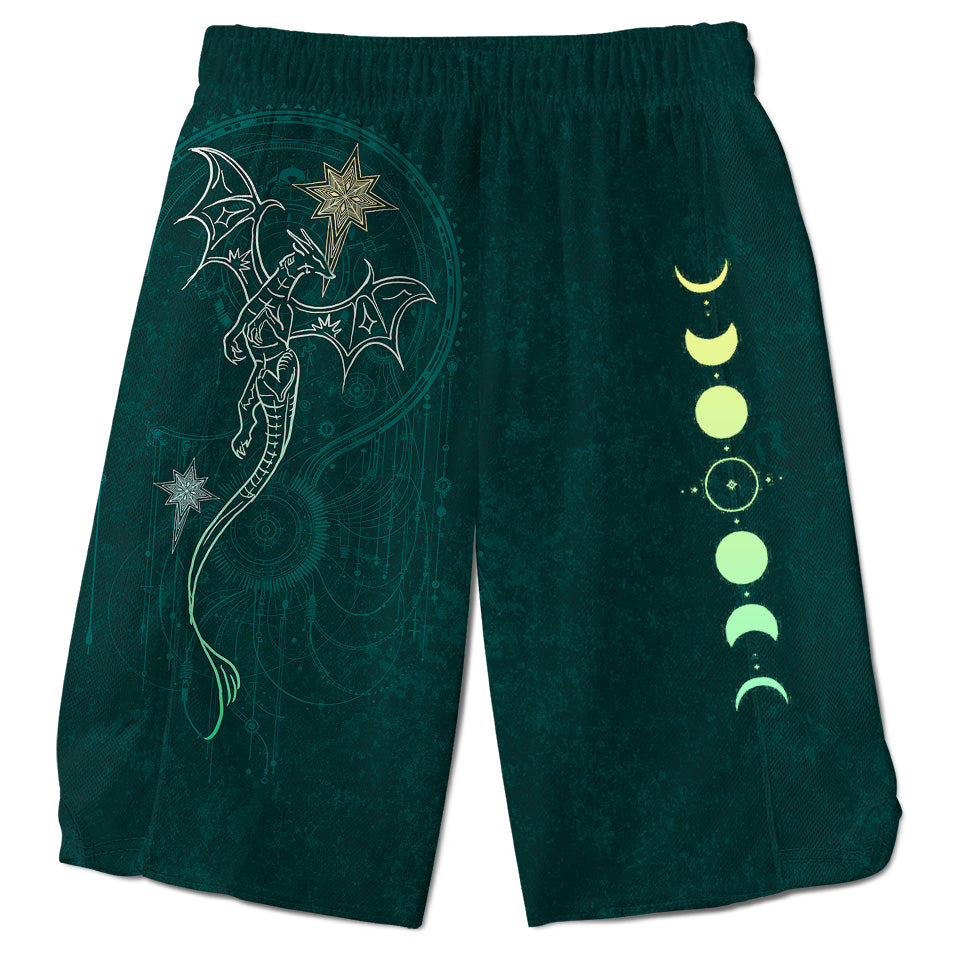 Celestial Dragon Shorts