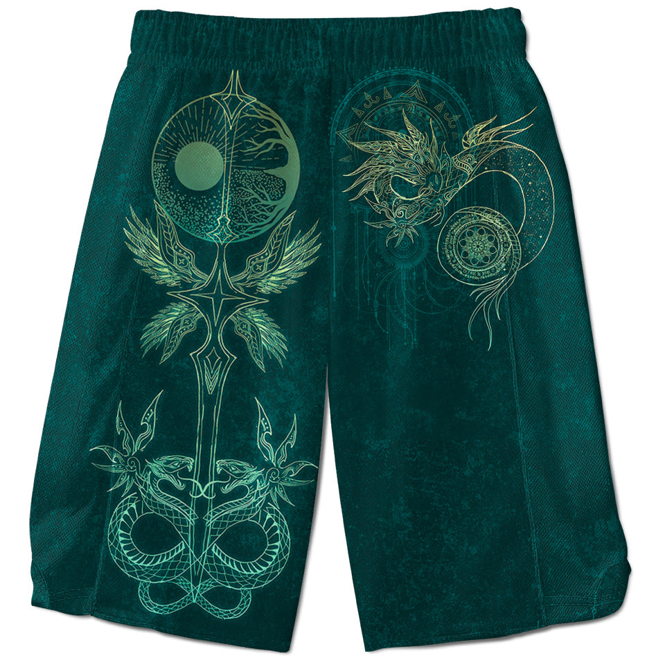 Celestial Dragon Shorts