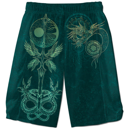 Celestial Dragon Shorts
