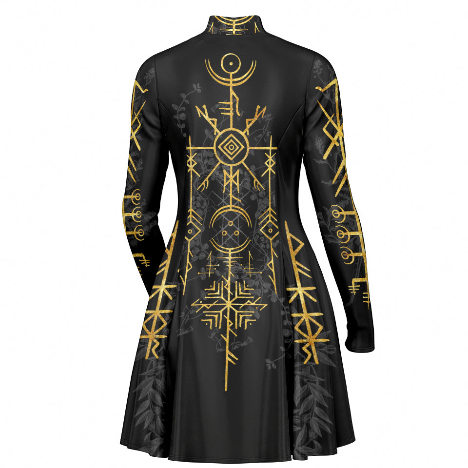Runes of Destiny Skater Dress