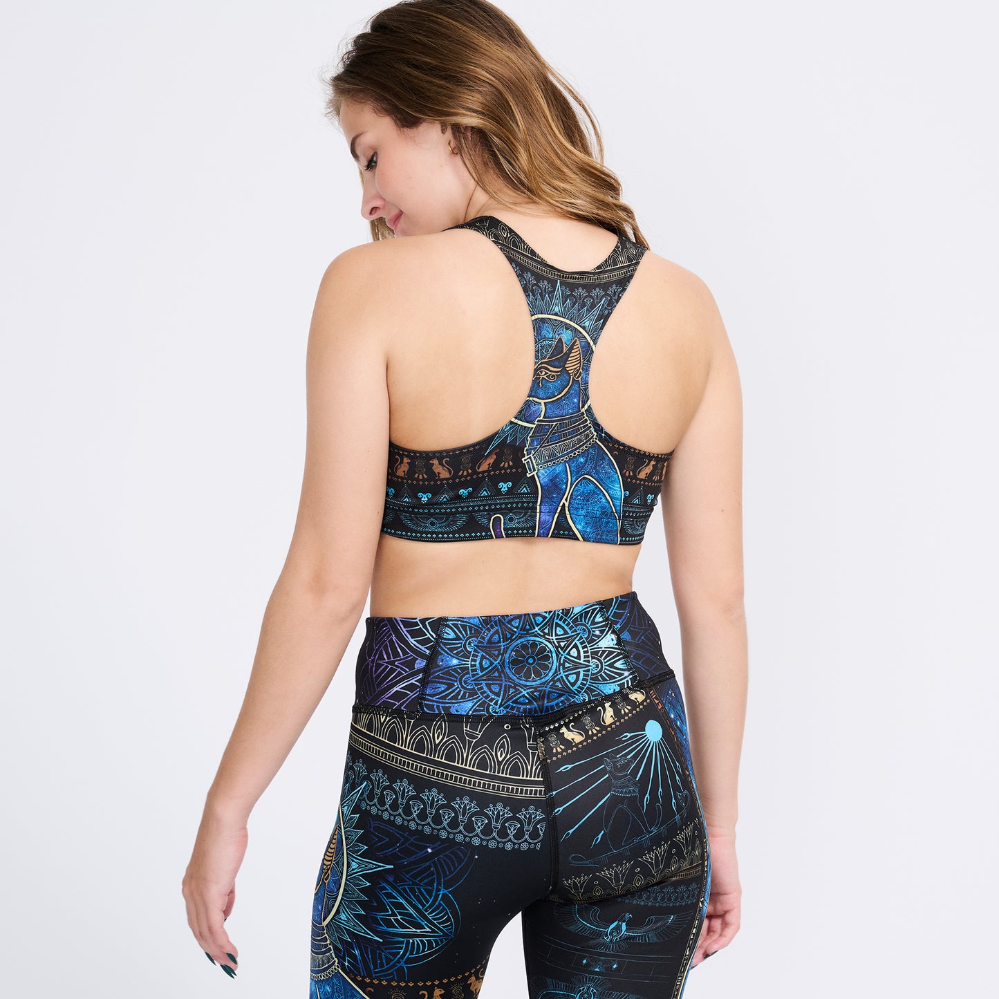 Bastet Crop Top and Leggings Set