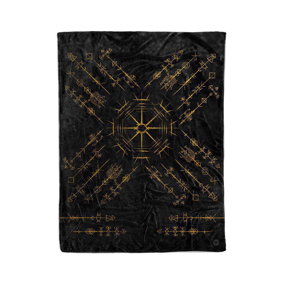 Blanket Adult-60x80 / Premium Sherpa Helm of Awe Blanket HELM-OF-AWE_BLANKET_60x80-SHERPA