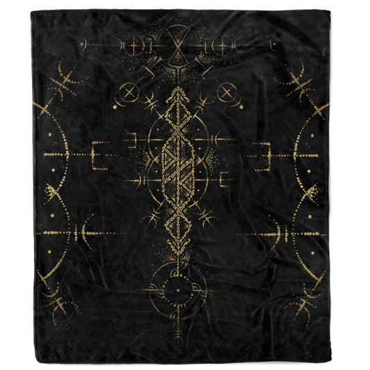 Blanket Adult-60x80 / Premium Sherpa Runes of Thor Blanket THOR-RUNE_BLANKET_60x80-SHERPA