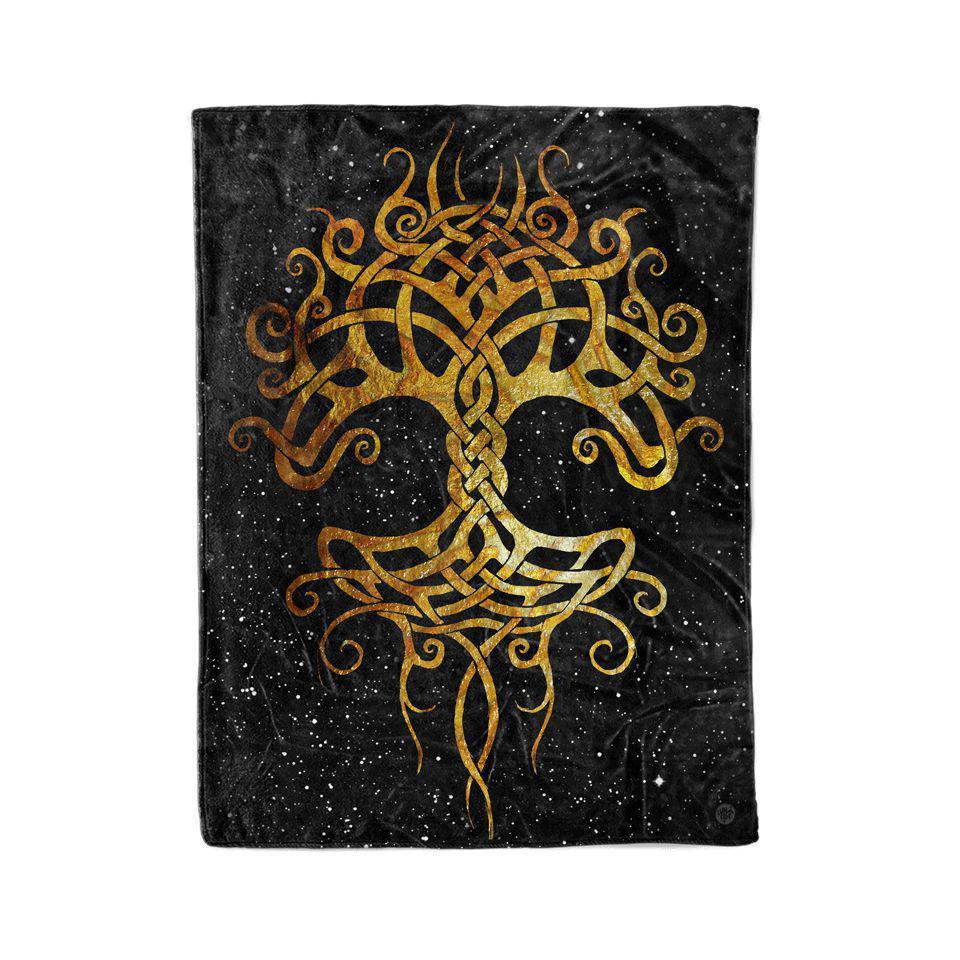 Blanket Adult-60x80 / Premium Sherpa Yggdrasil Blanket YGGDRASIL_BLANKET_60x80-SHERPA