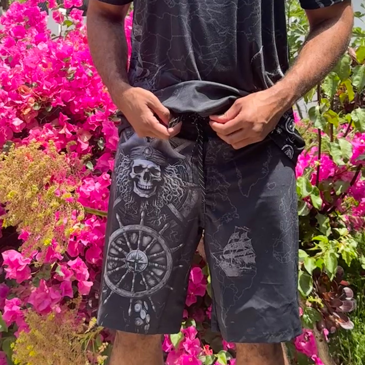 Boardshorts Black Beard Boardshorts