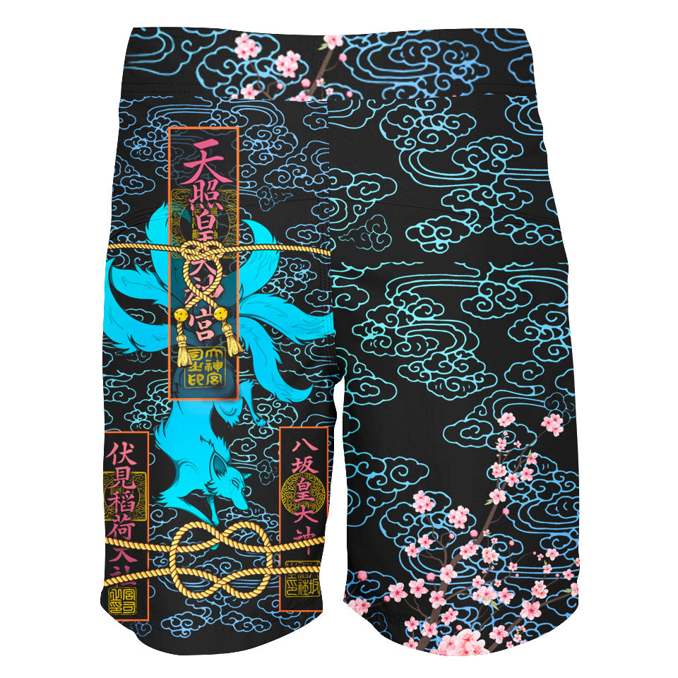 Boardshorts Kitsune Boardshorts - Blue Edition