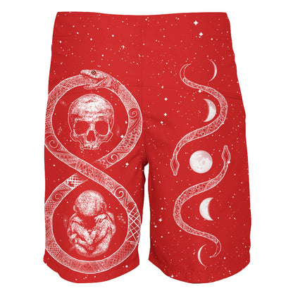 Boardshorts Ouroboros Boardshorts - Red Edition