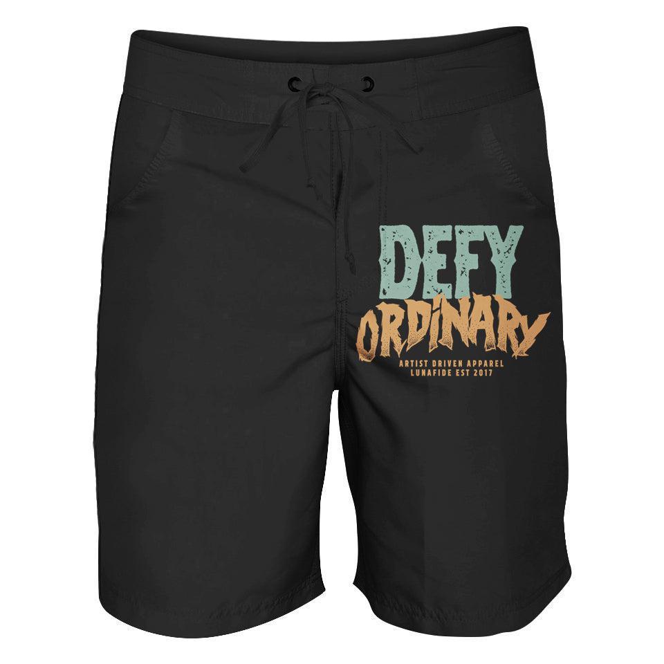 Boardshorts SM / 18 Inch Defy Ordinary Boardshorts SKULL_BOARDSHORTS-18_SM