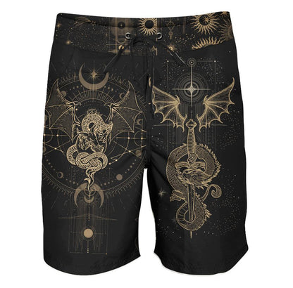 Boardshorts SM / 18 Inch Dragon Luna Boardshorts DRAGON-LUNA_BOARDSHORTS-18_SM