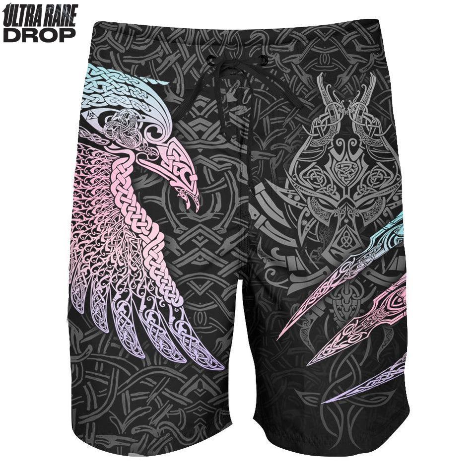 Boardshorts SM / 18 Inch Dual Ascent (Vigil) Ultra Rare Boardshorts - Only 300 Units Across All Styles MUNNIN-FNR-HOLO_BOARDSHORTS-18_SM