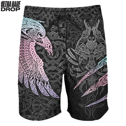 Boardshorts SM / 18 Inch Dual Ascent (Vigil) Ultra Rare Boardshorts - Only 300 Units Across All Styles MUNNIN-FNR-HOLO_BOARDSHORTS-18_SM