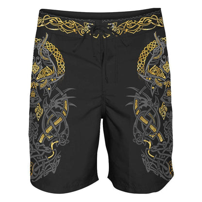 Boardshorts SM / 18 Inch Fenrir's Wrath Boardshorts BERSERKER-WOLF_BOARDSHORTS-18_SM