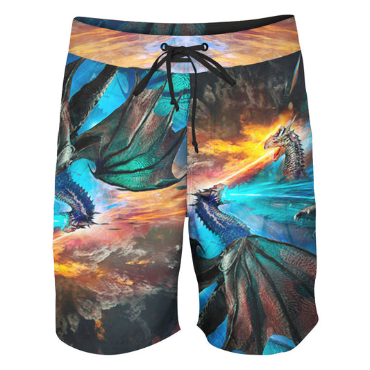 Boardshorts SM / 18 Inch Fire and Ice Dragons Boardshorts FIREICE_BOARDSHORTS-18_SM