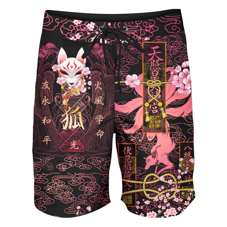 Boardshorts SM / 18 Inch Kitsune Boardshorts KITSUNE_BOARDSHORTS-18_SM