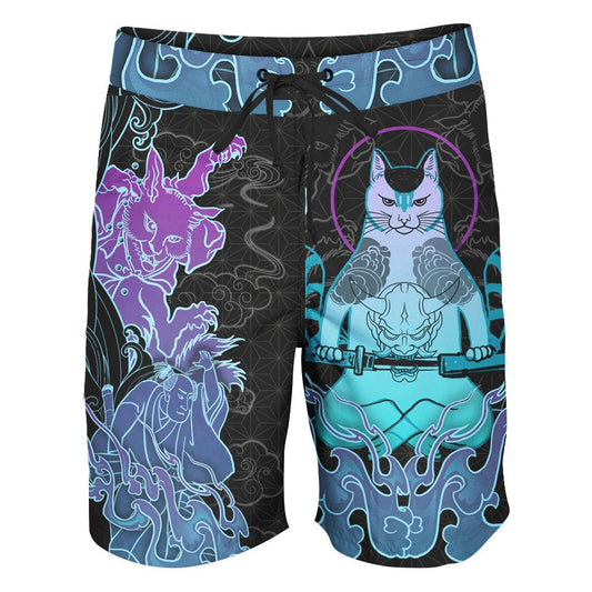 Boardshorts SM / 18 Inch Nekomata Boardshorts NEKO_BOARDSHORTS-18_SM