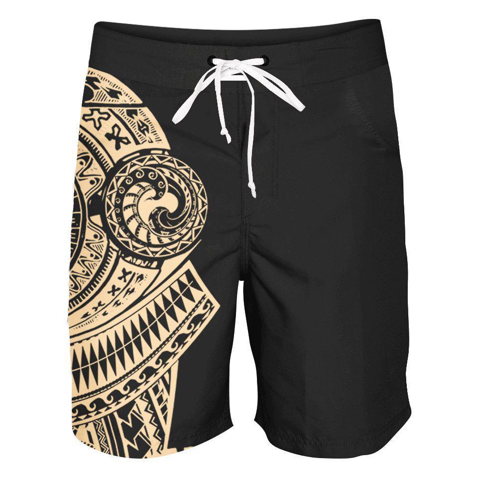 Boardshorts SM / 18 Inch / Original Polynesian Boardshorts POLYNESIAN-YELLOW_BOARDSHORTS-18_SM
