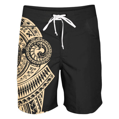 Boardshorts SM / 18 Inch / Original Polynesian Boardshorts POLYNESIAN-YELLOW_BOARDSHORTS-18_SM