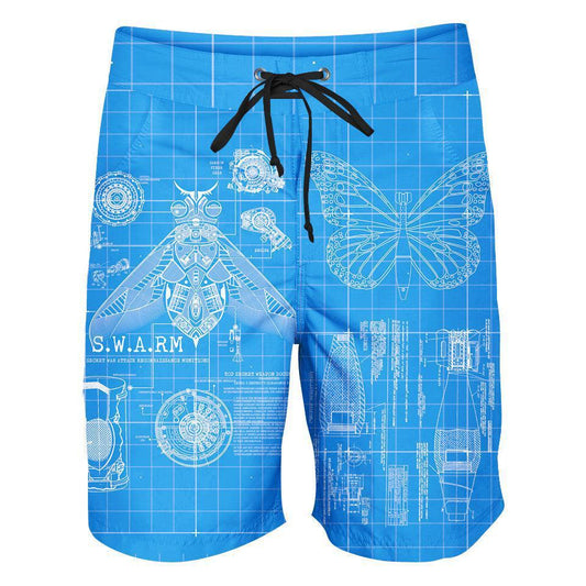 Boardshorts SM / 18 Inch Swarm Boardshorts SWARM_BOARDSHORTS-18_SM