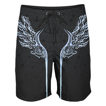 Boardshorts SM / 18 Inch Valkyries of Valhalla Boardshorts VALKYRIE-VALHALLA_BOARDSHORTS-18_SM