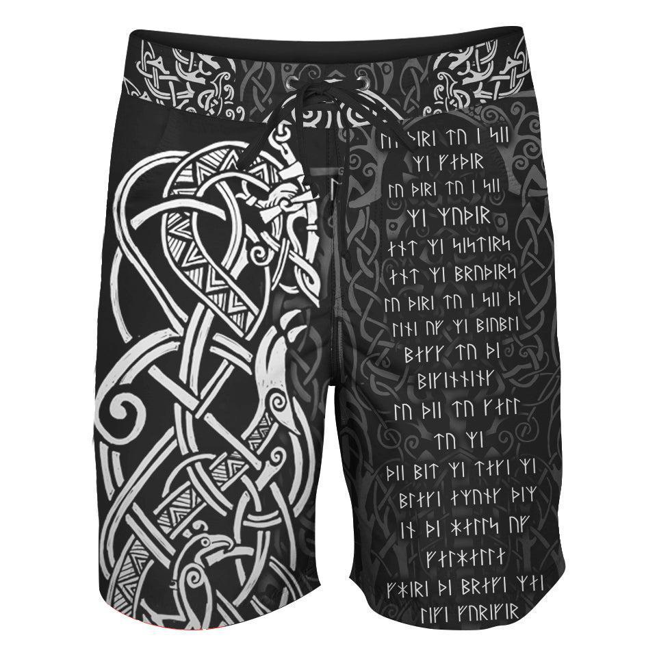 Boardshorts SM / 18 Inch Viking Prayer Boardshorts VKNG-PRY_BOARDSHORTS-18_SM