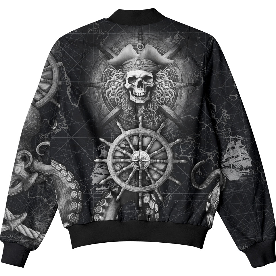 Black Beard Bomber Jacket – Lunafide