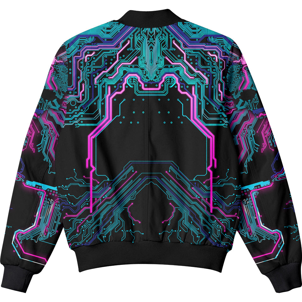 Cyber Jacket Ref Cyber Bomber Jacket - Limited – Lunafide