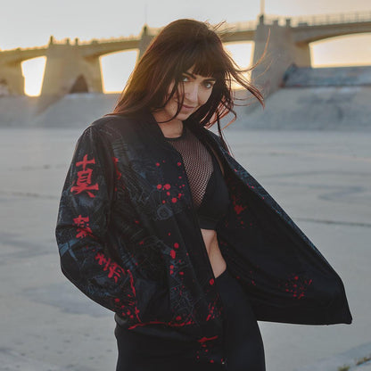 Bomber Jacket S Bushido Bomber Jacket 261-BJKT_SM_BUSHIDO