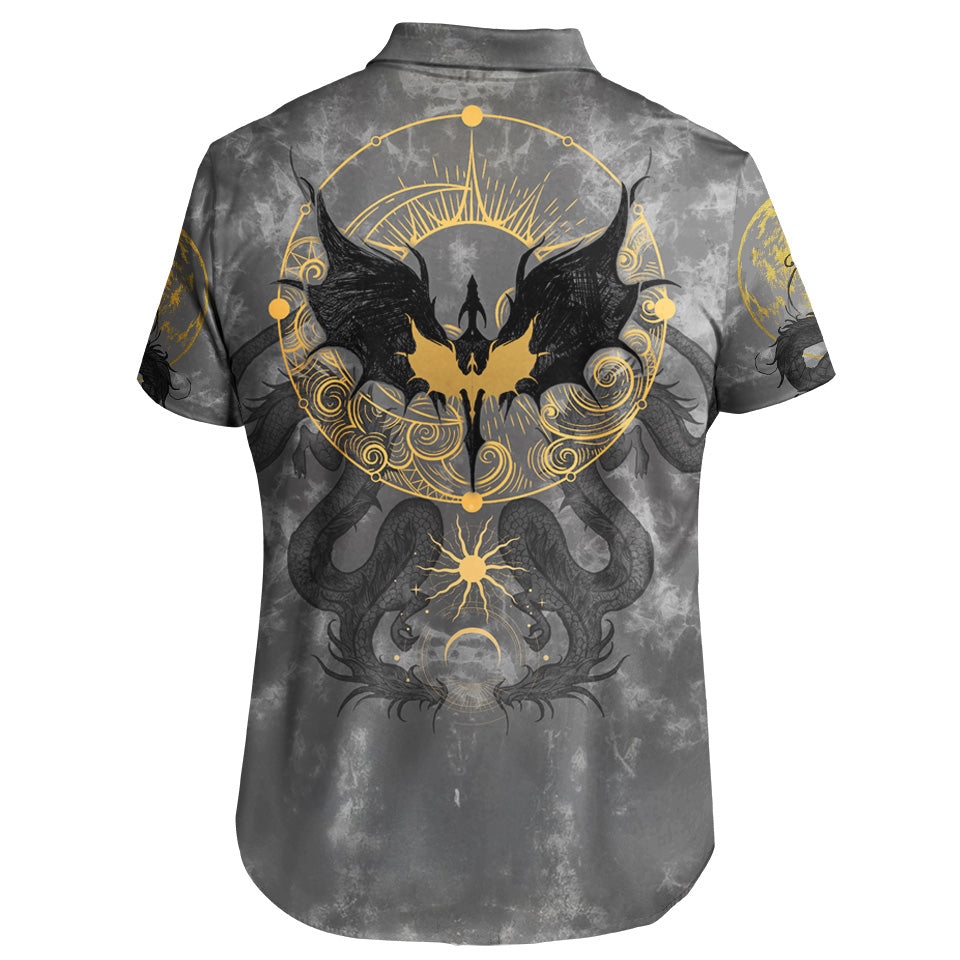 Button Up Shirt Dragon Rider Button Up Shirt