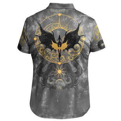 Button Up Shirt Dragon Rider Button Up Shirt