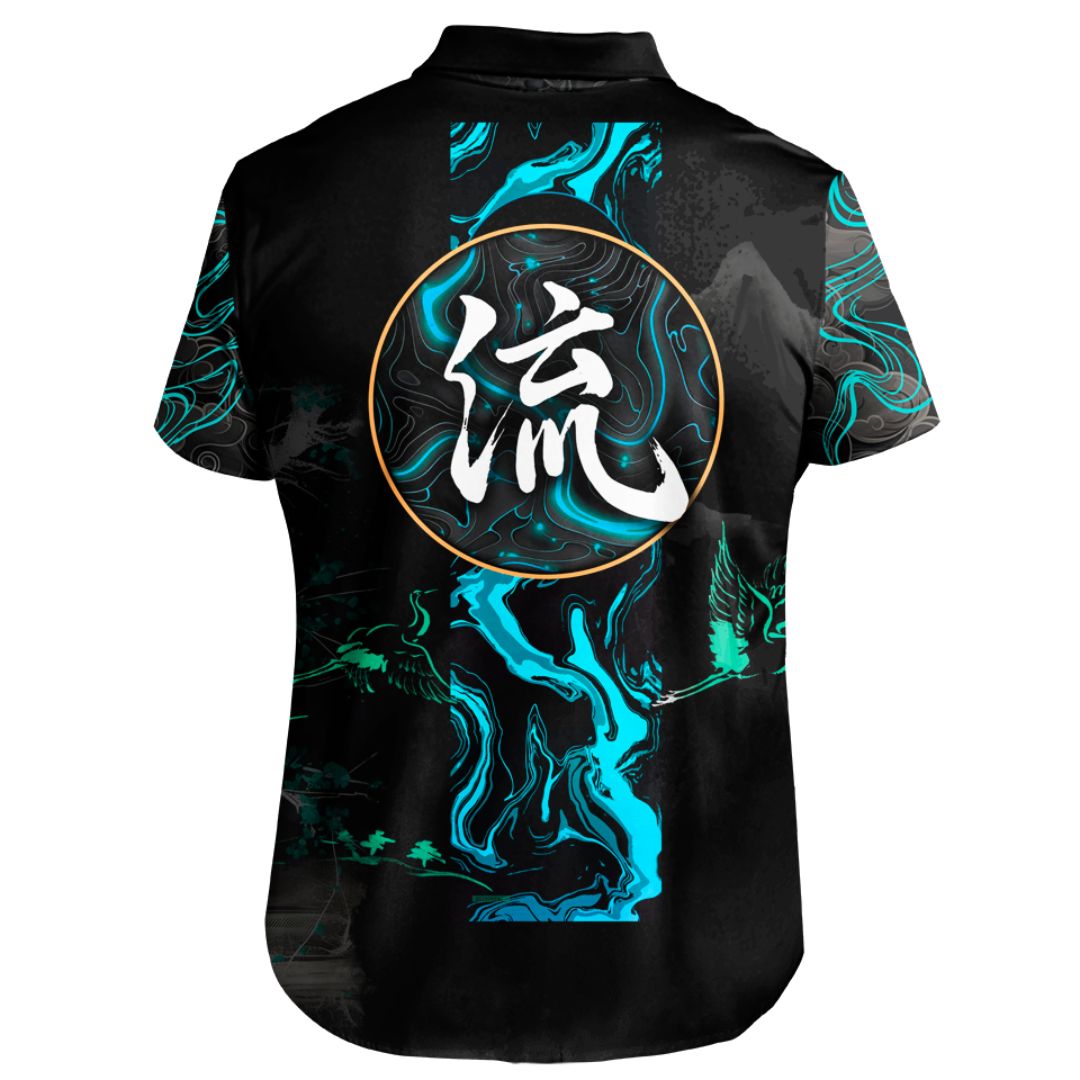 Button Up Shirt Suminagashi Special Edition Button Up Shirt