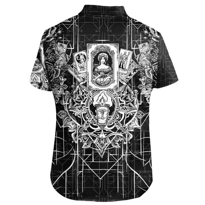 Button Up Shirt Tarot Button Up Shirt