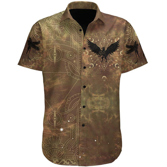 Button Up Shirt XS Gryphon Button Up Shirt GRYPH_SS-BUTTON-UP-V2_XS