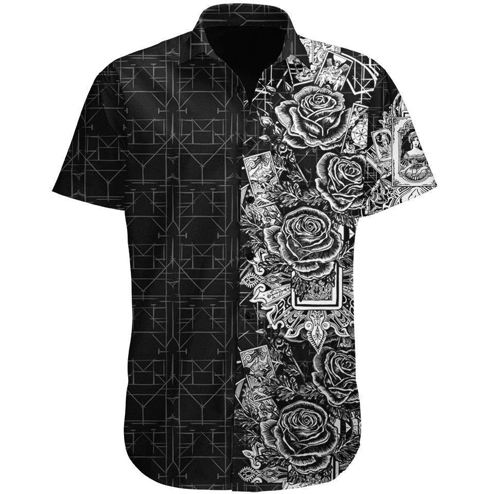 Button Up Shirt XS Tarot Button Up Shirt TAROT_SS-BUTTON-UP-V2_XS
