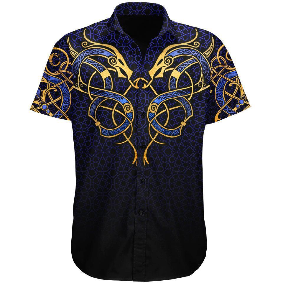 Button Up Shirt XS The Great Serpent Button Up Shirt GREAT-SERPENT_SS-BUTTON-UP-V2_XS