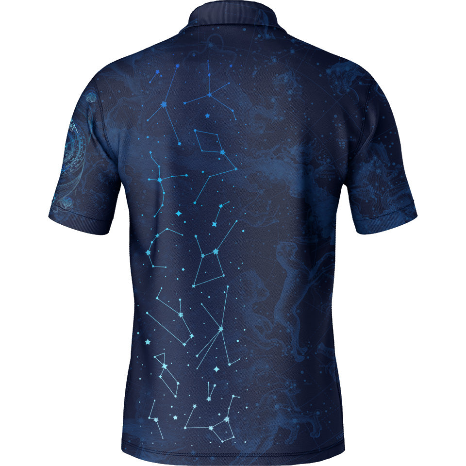 Celestial Compass Men's Polo