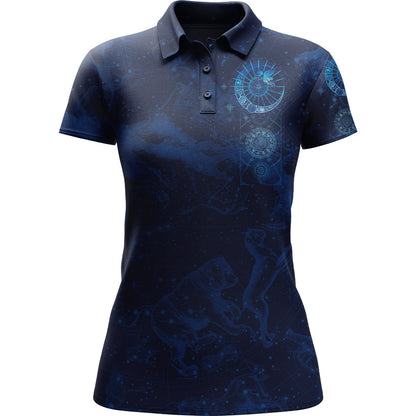 Celestial Compass Women's Polo