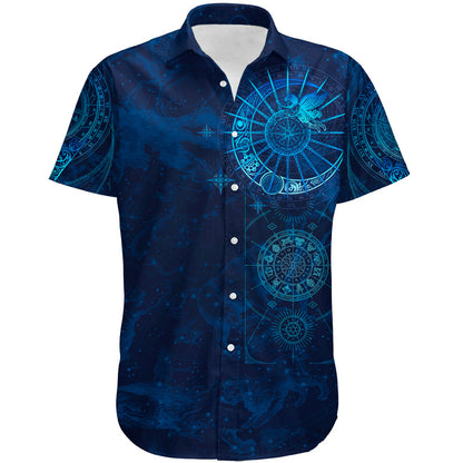 Celestial Compass Button Up Shirt