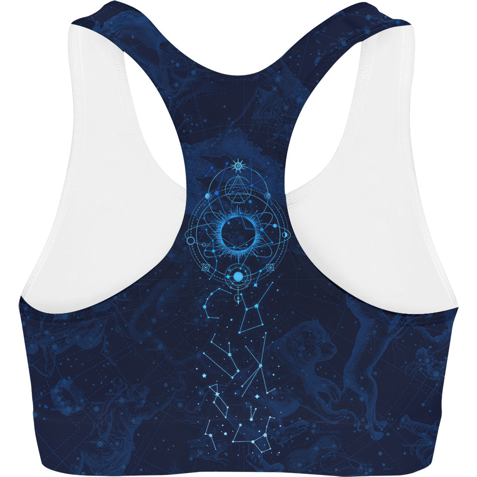 Celestial Compass Sports Crop