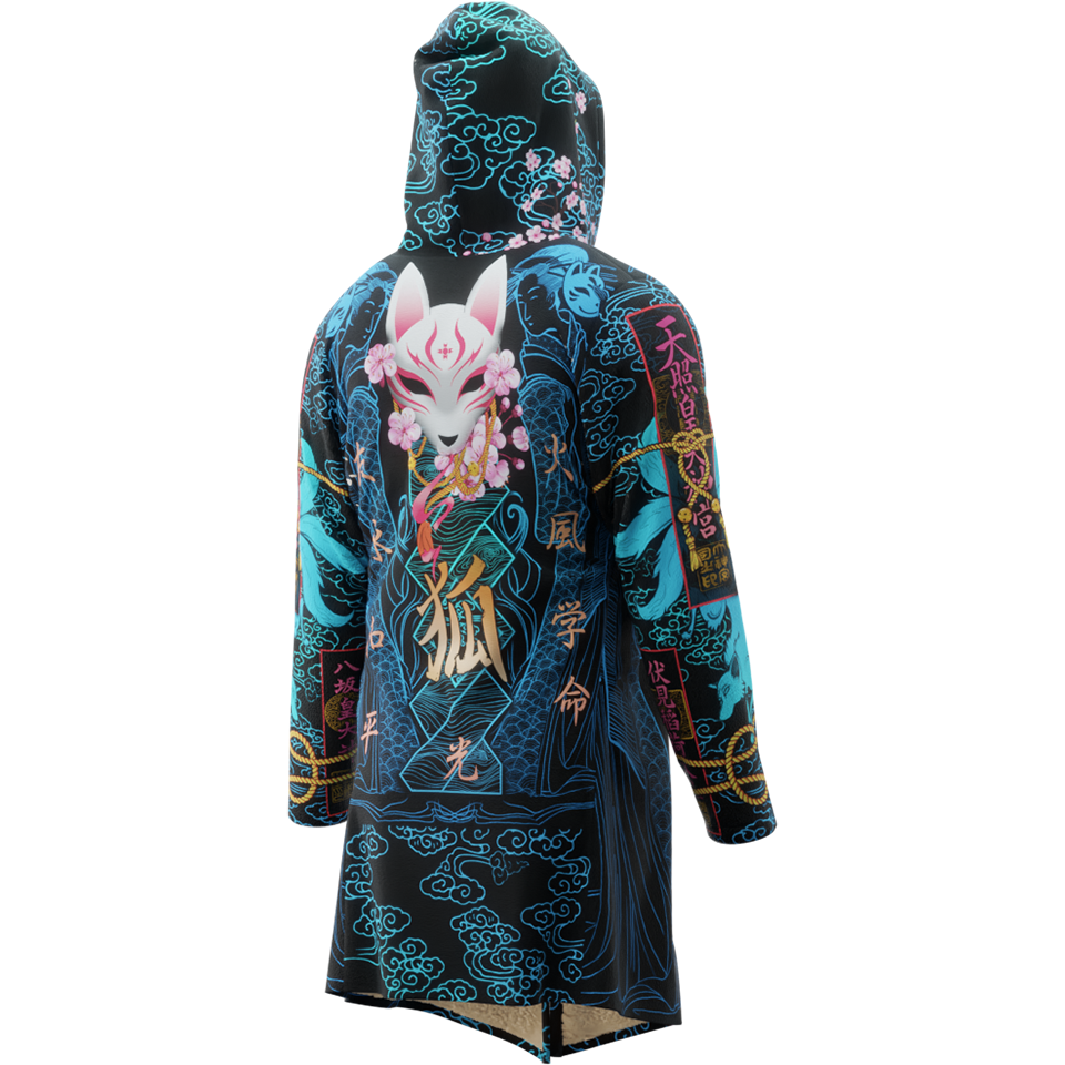 Cloak Kitsune Cloak - Blue Edition