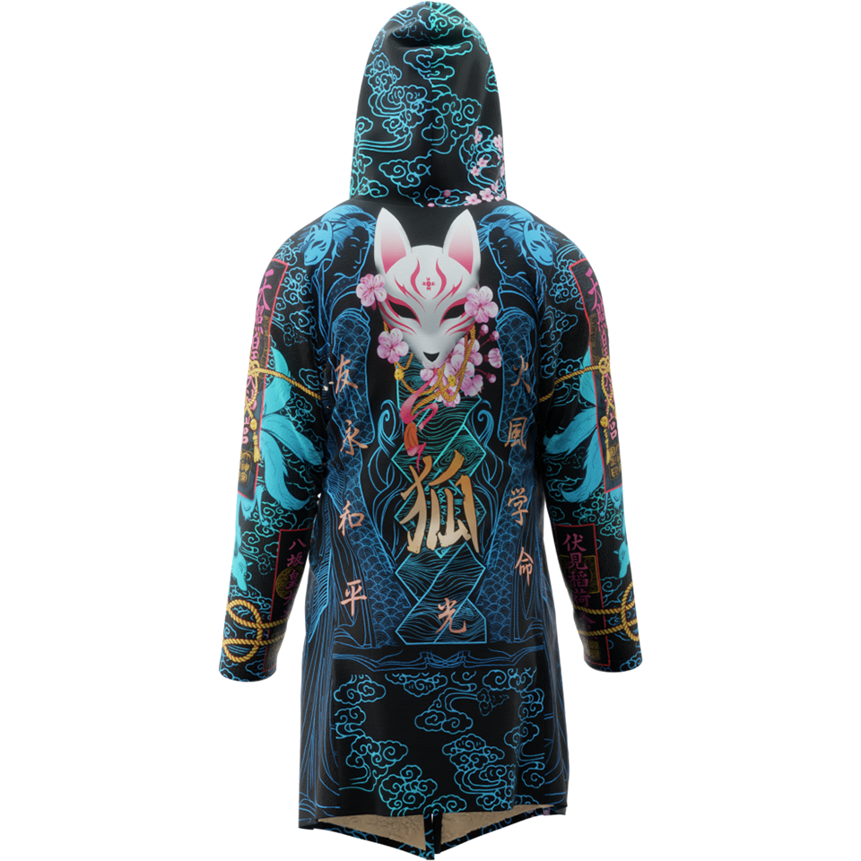 Cloak Kitsune Cloak - Blue Edition