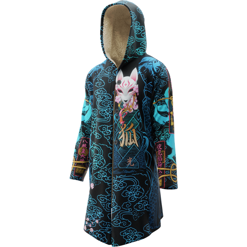 Cloak Kitsune Cloak - Blue Edition