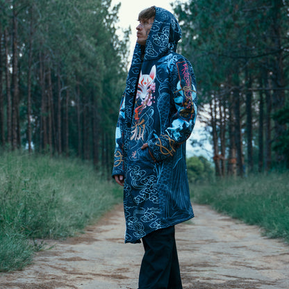 Cloak Kitsune Cloak - Blue Edition