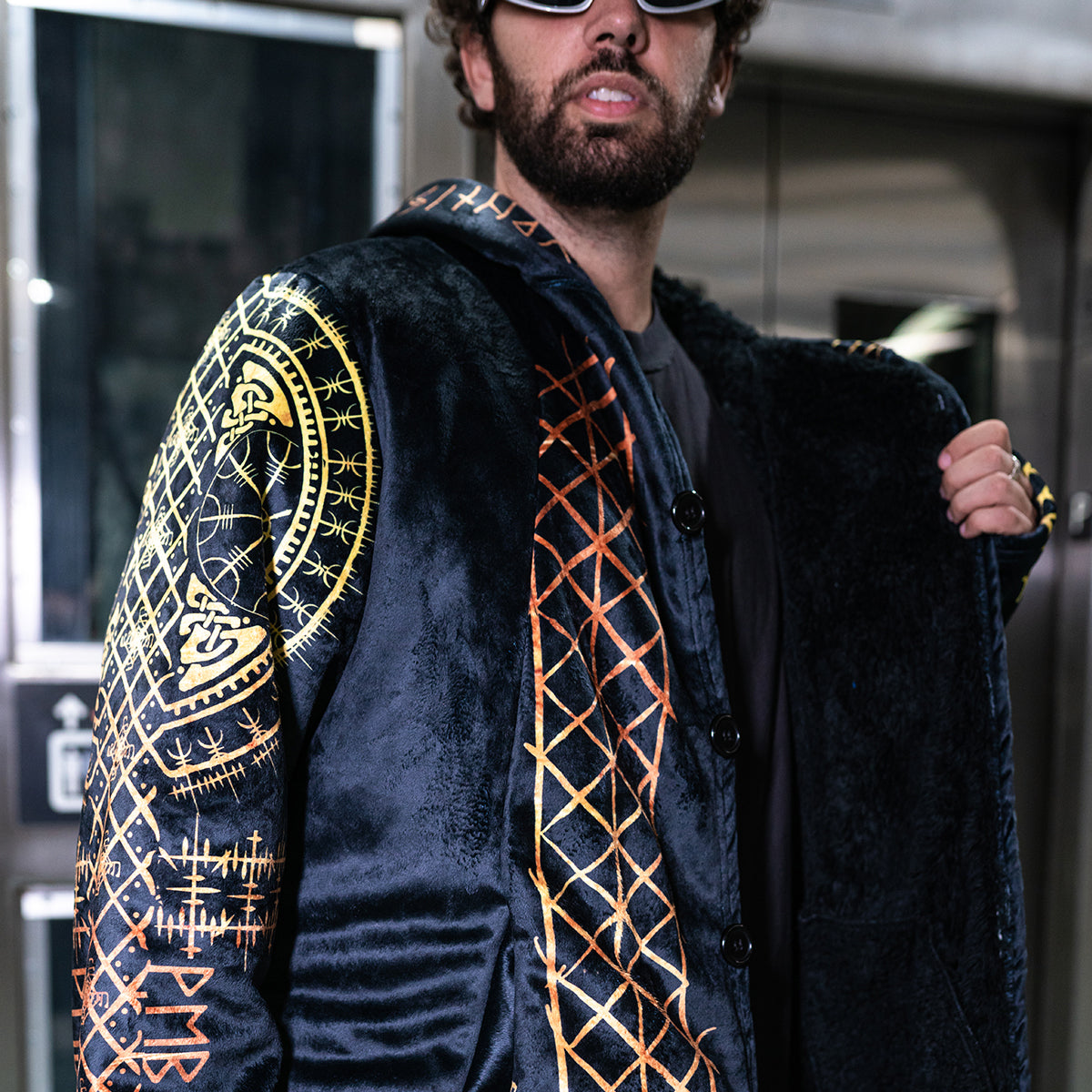 Cloak Viking Runes Cloak