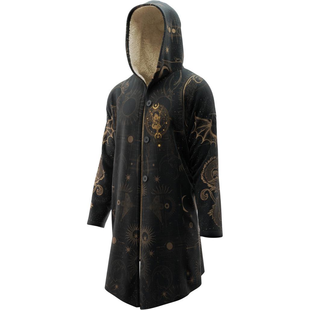 Cloak XS / Beige Sherpa Dragon Luna Cloak 502-CLOAK_XS_DRAGON-LUNA