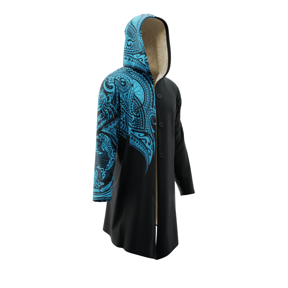 Cloak XS / Beige Sherpa Mariana Cloak 502-CLOAK_XS_MARI-BLU