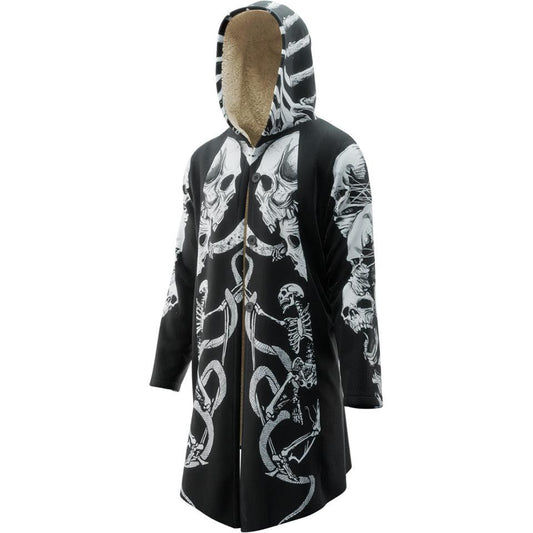 Cloak XS / Beige Sherpa Necromancer Cloak 502-CLOAK_XS_NECROMANCER