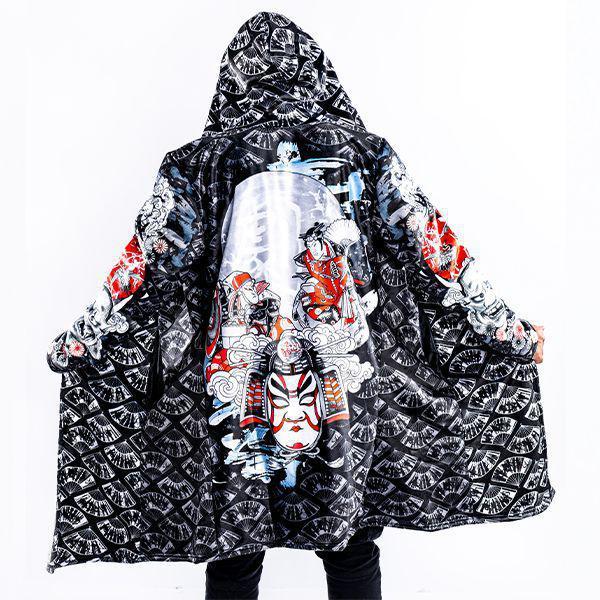 Cloak XS / Beige Sherpa Oni Cloak 502-CLOAK_XS_JAPANESE-MASK