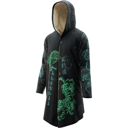 Cloak XS / Beige Sherpa Suminagashi Special Edition Cloak 502-CLOAK_XS_SUMINAGASHI-LTD